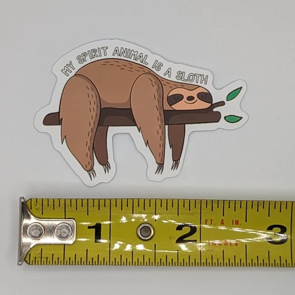 Sloth Sticker - Picture 2 of 2